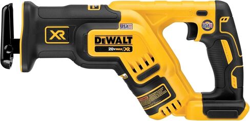 DEWALT DCS367B 20V Max XR Brushless Compact Reciprocating Saw, (Tool Only), with DEWALT DWA4101 Bi-Metal 2X Reciprocating Saw Blade Set, 8-Piece in Kuwait
