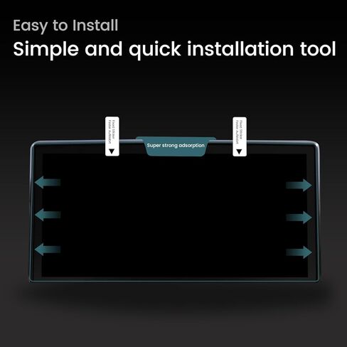 2025 Explorer Screen Protector Designed for 2025 Ford Explorer【Active/ST-Line/ST/Platinum】 13.2 Inch - 2025 Ford Explorer Accessories Tempered Glass Screen Protector Scratch Resistant in Kuwait