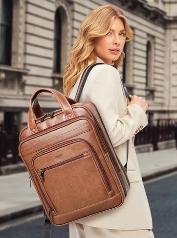 Shrrie Laptop Backpack for Men&Women,15.6" Business Work Backpack,Durable Computer Backpack for Office,Travel,College,Two-tone Black in Saudi Arabia