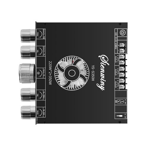 2.1 Channel Bluetooth Amplifier Board ZK-MT21 50W*2 +100W Treble and Bass Control for DIY Speaker,Home Theater Compatible with AUX inputs in Kuwait