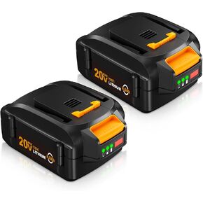 2 عبوات 20V 4.0AH WA3520 استبدال البطارية لبطارية Worx Lithium WA3525 WG151S WG155S WG251S WG255S WG540S WG545S WG890 WG891 مع PowerShare Cordless Tools in Kuwait