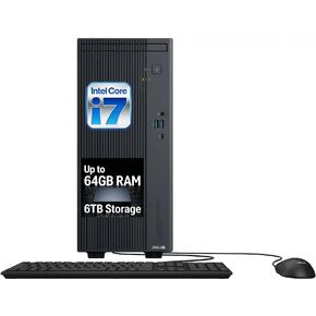 Asus Intel Nuc Kit Business Mini Desktop ، 16GB DDR4 RAM ، 512GB SSD ، Intel Celeron Processor ، Wi-Fi Ready ، Bluetooth ، RJ45 ، Dual HDMI ، 4K UHD ، SD Card Reader ، USB 3.0 ، Windows 11 Pro in Kuwait