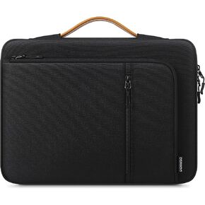 DOMISO14 inch Laptop Sleeve Protective Macbook Pro Case 14 inch with Handle for MacBook Pro M3 / Max 2024 2021 Compatible with 14 inch Notebook HP Asus Dell,Black in Kuwait