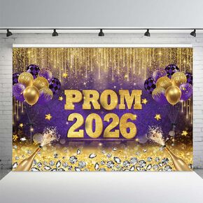 7x5ft Prom 2025 Congrats Grad Backdrop Royal Blue Glitter Graduation Photography Background Class of 2025 Celebration Prom Party Decoration Supplies College Graduation Banner Photo Studio Props in Kuwait
