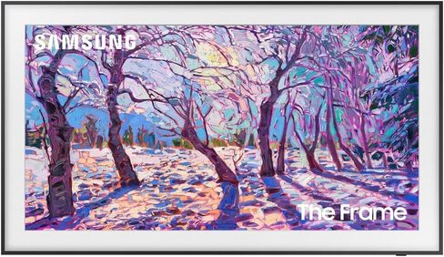 SAMSUNG 55-Inch Class The Frame LS03F 4K QLED Smart TV (2025 Model) Modern Frame Design, NQ4 AI Gen2 Processor, Art Mode, Artful Picture Quality, Samsung Vision AI, Alexa Built-in in Saudi Arabia