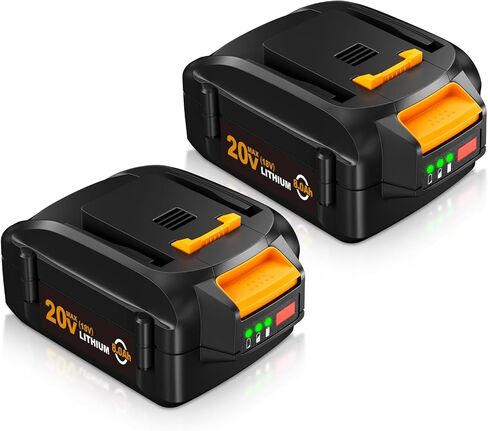 2 عبوات 20V 4.0AH WA3520 استبدال البطارية لبطارية Worx Lithium WA3525 WG151S WG155S WG251S WG255S WG540S WG545S WG890 WG891 مع PowerShare Cordless Tools in Kuwait