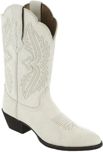 ARIAT BMVY9 Womens Heritage R Toe StretchFit Western Boot Black Deertan 9 in Saudi Arabia