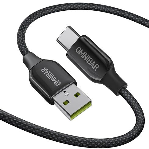 USB C to USB C Cable, 240W USB C Charger Cable Fast Charging for iPhone 16/15 iPad MacBook, Flow Silicone USB Type C Charger Cord for Galaxy S24 Pixel 9 Tablet Laptop JBL Switch GoPro (6FT,Lime Green) in Saudi Arabia