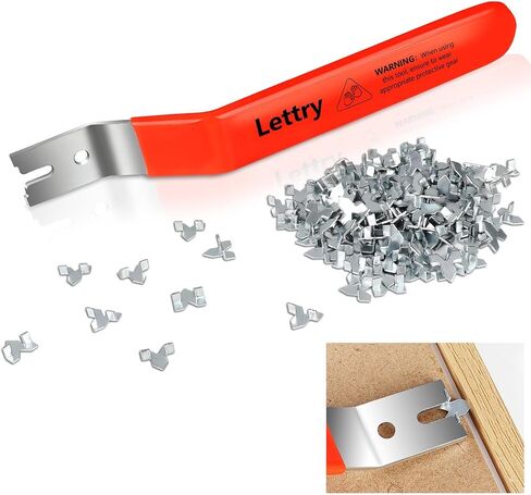 Glazier Point Driver, Glazing Push Point Driver Tool with 120 Push Points, Glazier Setting Tool for Framing Glass Picture Cross Stitch (1) in Kuwait