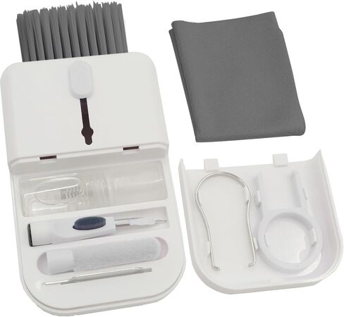 Headphone Earbud Cleaning Brush Pen for Airpod Pro 2, Hatstart Laptop Computer pc Keyboard Gaming Cleaner Accessories Kit for iPhone iPad Airpod MacBook, Phone Tablet Screen Clean as Cool Desk Gadget in Kuwait