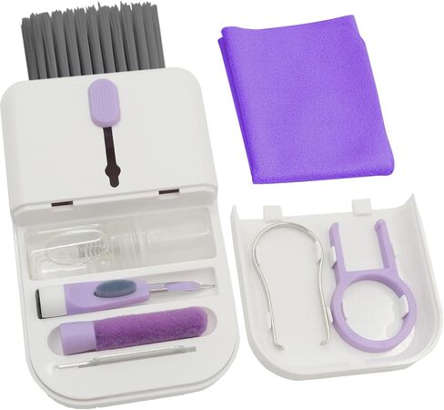 Headphone Earbud Cleaning Brush Pen for Airpod Pro 2, Hatstart Laptop Computer pc Keyboard Gaming Cleaner Accessories Kit for iPhone iPad Airpod MacBook, Phone Tablet Screen Clean as Cool Desk Gadget in Kuwait