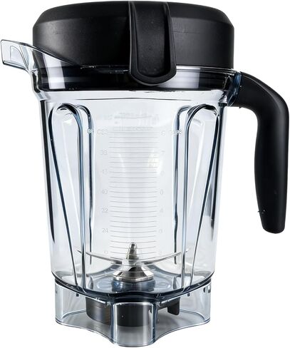 بالنسبة إلى Vitamix Blender Pitcher 64 أوقية منخفضة البشر ، جرة كأس الحاويات البديلة متوافقة مع Vitamix 750 5200 5300 5000 6300 7500 VM0102 VM0103 VM0197 E310 G/Classic/Explorian/Commercial ETC in Kuwait