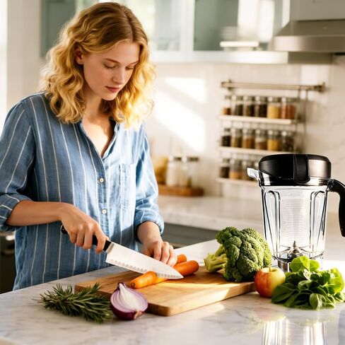 بالنسبة إلى Vitamix Blender Pitcher 64 أوقية منخفضة البشر ، جرة كأس الحاويات البديلة متوافقة مع Vitamix 750 5200 5300 5000 6300 7500 VM0102 VM0103 VM0197 E310 G/Classic/Explorian/Commercial ETC in Kuwait
