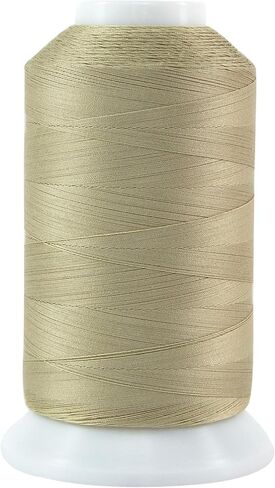 Threads Superior Masterpiece 3 -PLY 50 وزنًا مخروطًا لخيط القطن المصري - 2،500 ياردة (#124 ROED صفراء) in Kuwait