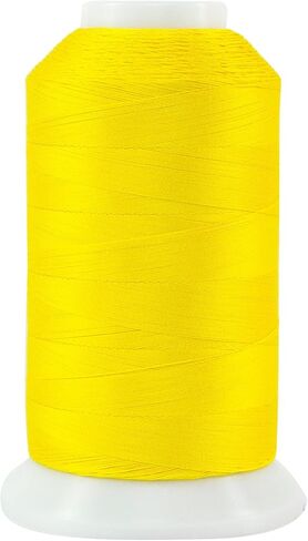 Superior Threads Masterpiece 3-Ply 50 Weight Egyptian Cotton Sewing Thread Cone - 2,500 Yards (#124 Yellow Rose) in Kuwait