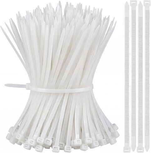 500 Pieces Zip Ties 12 Inch with 120 LBS Tensile Strength Black Heavy Duty Cable Ties for Indoor Outdoor in Saudi Arabia