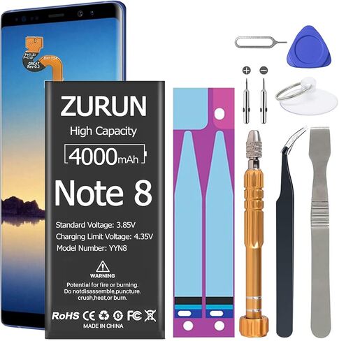 Google Pixel 3 XL Battery Upgraded ZURUN 4000mAh Li-Polymer Battery Replacement for HTC Google Pixel 3 XL G013C (6.3 inch) with Screwdriver Tool Kit in Saudi Arabia