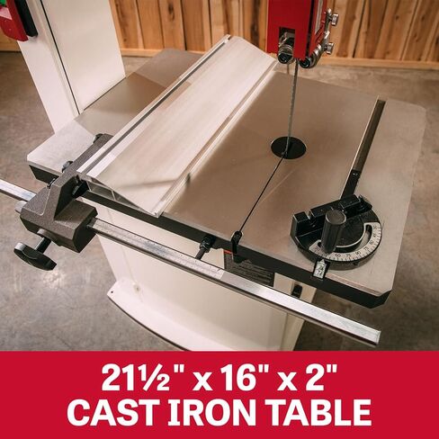 JET 15-Inch Woodworking Bandsaw, 1-3/4 HP, 1Ph 115/230V (JWBS-15) in Kuwait