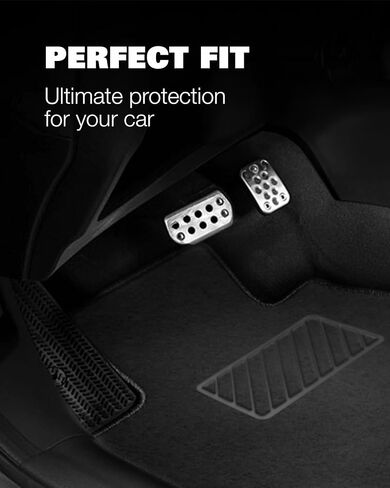Floor Mats for Honda Civic 2016-2021 - Custom 3D Fit for Civic 10th Gen Hatchback Coupe Sedan - 1st and 2nd Row Set - 22oz Heavy Duty Carpet Mat - Anti-Slip Rubber - All Weather Car Liner Accessories in Kuwait