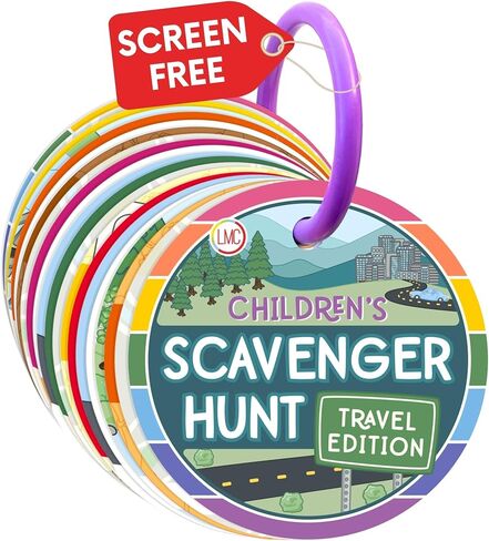 لعبة البحث عن الزبال للأطفال: إصدار السفر | أنشطة سيارات الأطفال الصغار | ألعاب رحلة الطريق | ألعاب لعمر 2 و3 سنوات فما فوق | بطاقات صيد الزبال التعليمية للأطفال in Kuwait