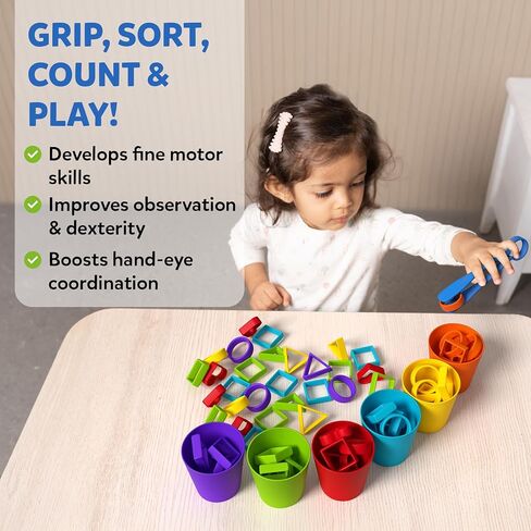 Skillmatics Silicone Rainbow Sorting Game - Learning & Educational Toy, Sorting, Counting & Sequencing Skills, Gift for Toddlers & Preschoolers Ages 3, 4, 5, 6 in Kuwait