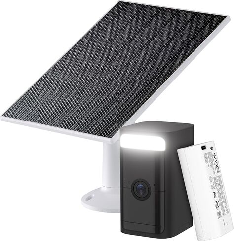 WYZE Battery Cam Black Cam Plus Yearly, Covers 1 Camera, Auto-Renews at $19.99/Year, Activation Required in Kuwait