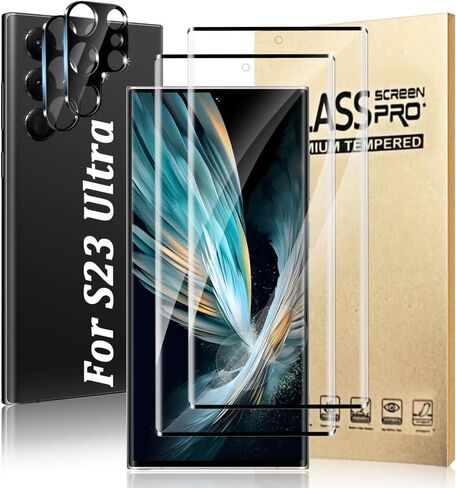 (2+2 Pack) for Google Pixel 9 Pro XL Privacy Screen Protector and Camera Lens Protector 6.8 Inch,Fingerprint Unlock, Anti Spy, 9H Hardness, Scratch Resistant,Easy Installation,High Sensitivity Touch in Saudi Arabia