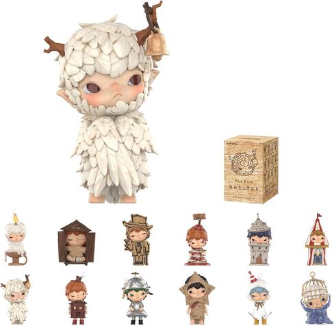 POP MART Hirono Shelter Series Figures, HIRONO Blind Box Figures, Random Design Action Figures Collectible Toys Home Decorations, Holiday Birthday Gifts for Boys and Girls, Single Box in Kuwait
