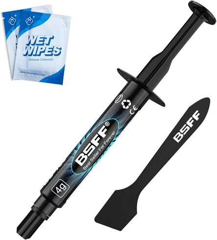 Thermal Paste with Toolkit CPU Paste Thermal Compound Paste Heatsink for IC/Processor/CPU/All Coolers, Carbon Based High Performance (8G) in Kuwait