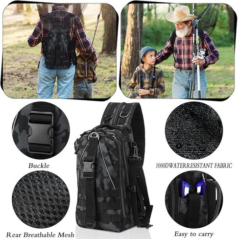 484 Pcs Fishing Tools Kit Fishing Accessories Kit Include Fishing Backpack Fish Hook Fishing Lures Fish Hook Remover Fish Lip Gripper for Men Women Fishing Gifts in Kuwait