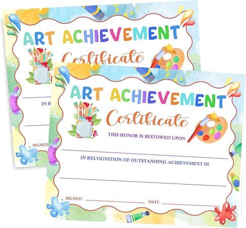 Happy Birthday Party Certificates, School Birthday Awards Card for Students from Teacher, Classroom Birthday Chart, Birthday Recognition Cards, Birthday Party Decorations and Supplies, 25 Pcs (01) in Kuwait
