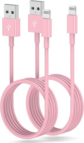 3ft iPhone Charger Apple MFi Certified, Apple Lightning to USB Cable 3 Feet,Fast Apple Charging Cable Cord 3 Foot for iPhone 14 Pro Max/13/13 Mini/13 Pro/12/11 Pro/11/XS MAX/XR/8/7/6s/5S/iPad in Kuwait
