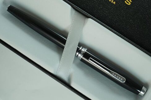 كروس ورنيش أسود غني مع مواعيد كروم مصقولة Coventry قابلة لإعادة ملء بوينت رولر كرة التوقيع الفرقة in Saudi Arabia