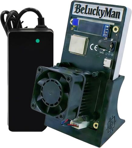 Bitcoins Miner 1.2TH/S Bitaxe Gamma 601 Solo Miner BM1370 Asic Chip 15W/TH BTC Lottery Crypto Miner with Open-Source System Cryptocurrency Asic Bitcoins Mining Machine Micro Silent Home Use in Kuwait