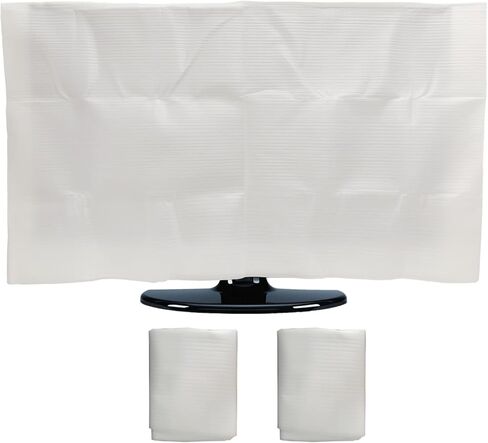 Foam Flat Screen TV Cover Fits Up to 36" H x 65" W Flat Screen TV，60-65 Inch Television Foam Cover for TV Protection During House Moving, Storage, or Home Renovation-1 Pack in Kuwait