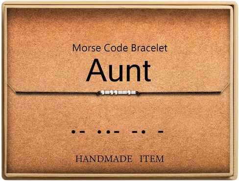 Lcherry Personalized Gift for Women Funny Morse Code Bracelet for Women Friendship Inspirational Gifts for Women in Kuwait