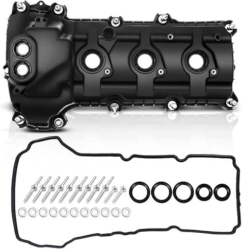 Engine Valve Cover Left & Right Compatible With Ford F150 2011-2012 Compatible With Ford Explorer 2011-2019 Compatible With Lincoln MKX 2011 Non-Turbocharged Only NOT Fits Ford R.a.p.t.o.r Truck in Kuwait