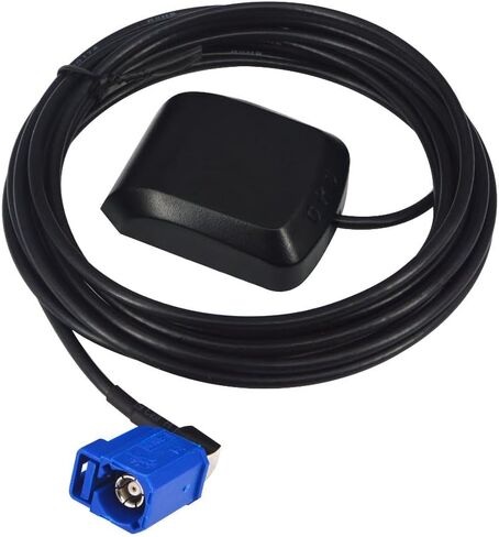 Vehicle Waterproof GPS Active Antenna 30dBi SMA Male GPS Antenna with 3M RG174 Cable for 3-5VDC Car Truck SUV Head Unit for VW Skoda Benz Audi Ford Dodge RAM GM Chevy Chevrolet GMC Jeep in Kuwait