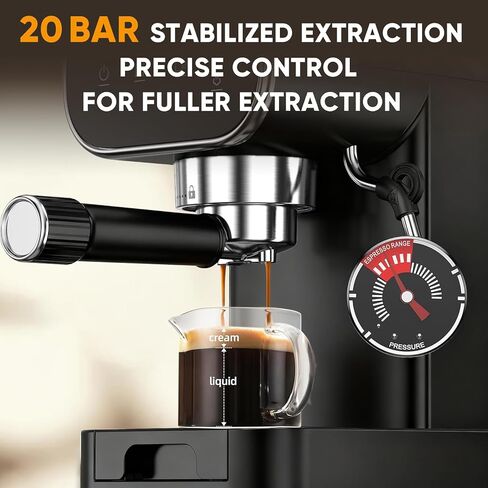 خدمة واحدة من صانع القهوة لكوب K والقهوة المطحونة ، Fast Brew One Cup Coffee Machine مع تذكير التذمر ونافذة الماء ، من 6 إلى 12 أوقية. أحجام المشروب in Kuwait