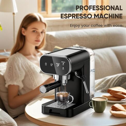 خدمة واحدة من صانع القهوة لكوب K والقهوة المطحونة ، Fast Brew One Cup Coffee Machine مع تذكير التذمر ونافذة الماء ، من 6 إلى 12 أوقية. أحجام المشروب in Kuwait