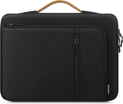 DOMISO14 بوصة كمبيوتر محمول الأكمام الواقية MacBook Pro Case 14 بوصة مع مقبض MacBook Pro M3 / Max 2024 2021 متوافق مع 14 بوصة دفتر HP ASUS Dell ، Black in Kuwait
