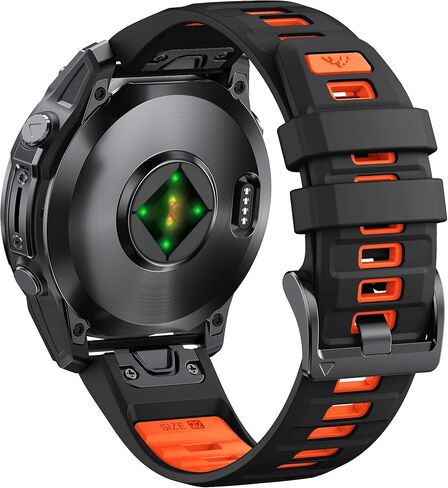 BANSO 22mm Quick Fit Nylon Watch Band for Garmin Fenix 6/7/8 47, Sport Strap for Fenix Pro/5/5 Plus, Soft Band for Forerunner 945/935/Approach S60/S62 in Kuwait