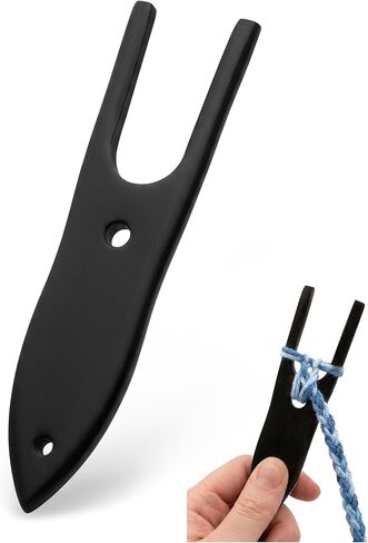 Mythrojan Horn Lucet Fork Cord Making Braiding Weaving Tool - Polished Finish in Kuwait