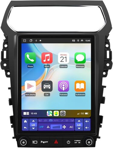 8 Corer Android 13 Car Radio Stereo for Ford Explorer 2011-2019 ، 12.1 بوصة شاشة تعمل باللمس in Saudi Arabia