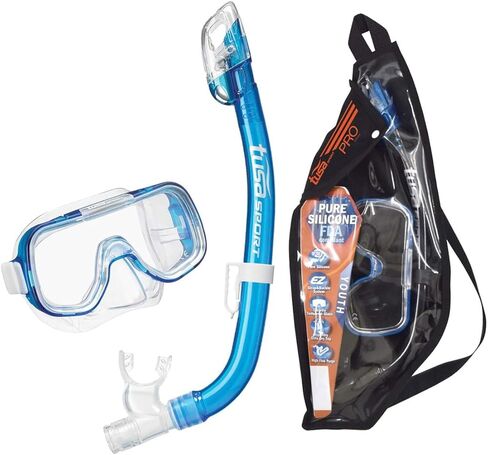 TUSA Sport Youth Mini-Kleio Mask and Dry Snorkel Combo Set in Kuwait