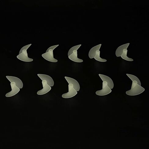 10Pair RC Boat Nylon Propeller 2-Blades Propeller for RC Boat Ship DIY Model Toy Parts in Saudi Arabia