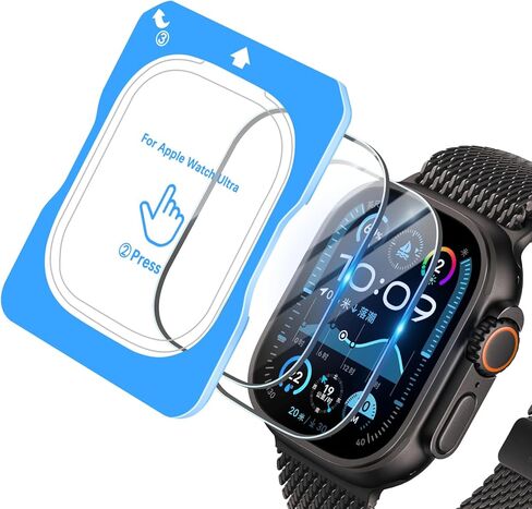 4 حزمة متوافقة مع Apple Watch Series 10 شاشة واقي شاشة 46 مم ، فيلم TPU ناعم للغاية [لا توجد زجاجات] مع فيلم ومكافحة لفيلم واقية من سلسلة IWATCH 10 46 مم in Kuwait