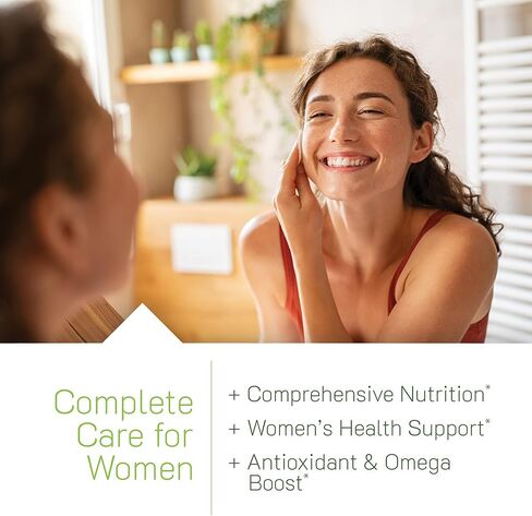 Irwin Naturals Women's Living Green Liquid-Gel Multi Vitamin - 70 Essential Nutrients, Full-Spectrum Vitamins, Wholefood Blend - Targeted Adrenal & Brain Support - 90 Liquid Softgels in Kuwait