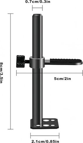 GPU Support Bracket, Adjustable Height Graphics Card Support, Video Card Holder Bracket with Non-Slip for Prevent Universal Graphics Card Sag (L, 3.15" & 80mm) in Kuwait