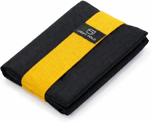 LIGHT FOLD Slim Minimalist Wallets for Men Trifold Nylon Card Holder Men's Wallet Ultra Thin & Stylish Design Front Pocket Wallet with RFID Blocking Hold Up to 12 Cards & Cash in Kuwait